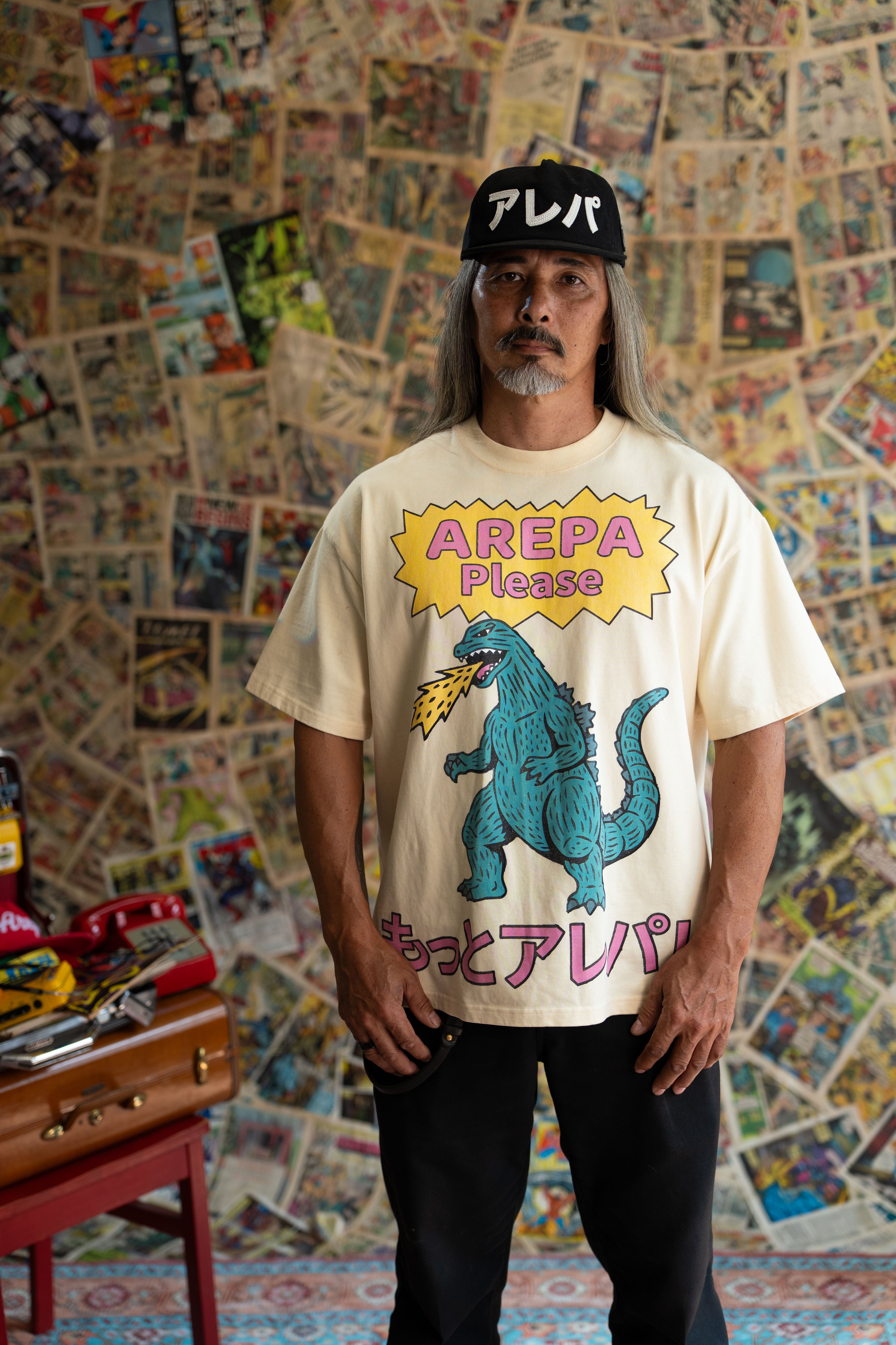Tokio Hat — Black Katakana Cap | Arepa Drip