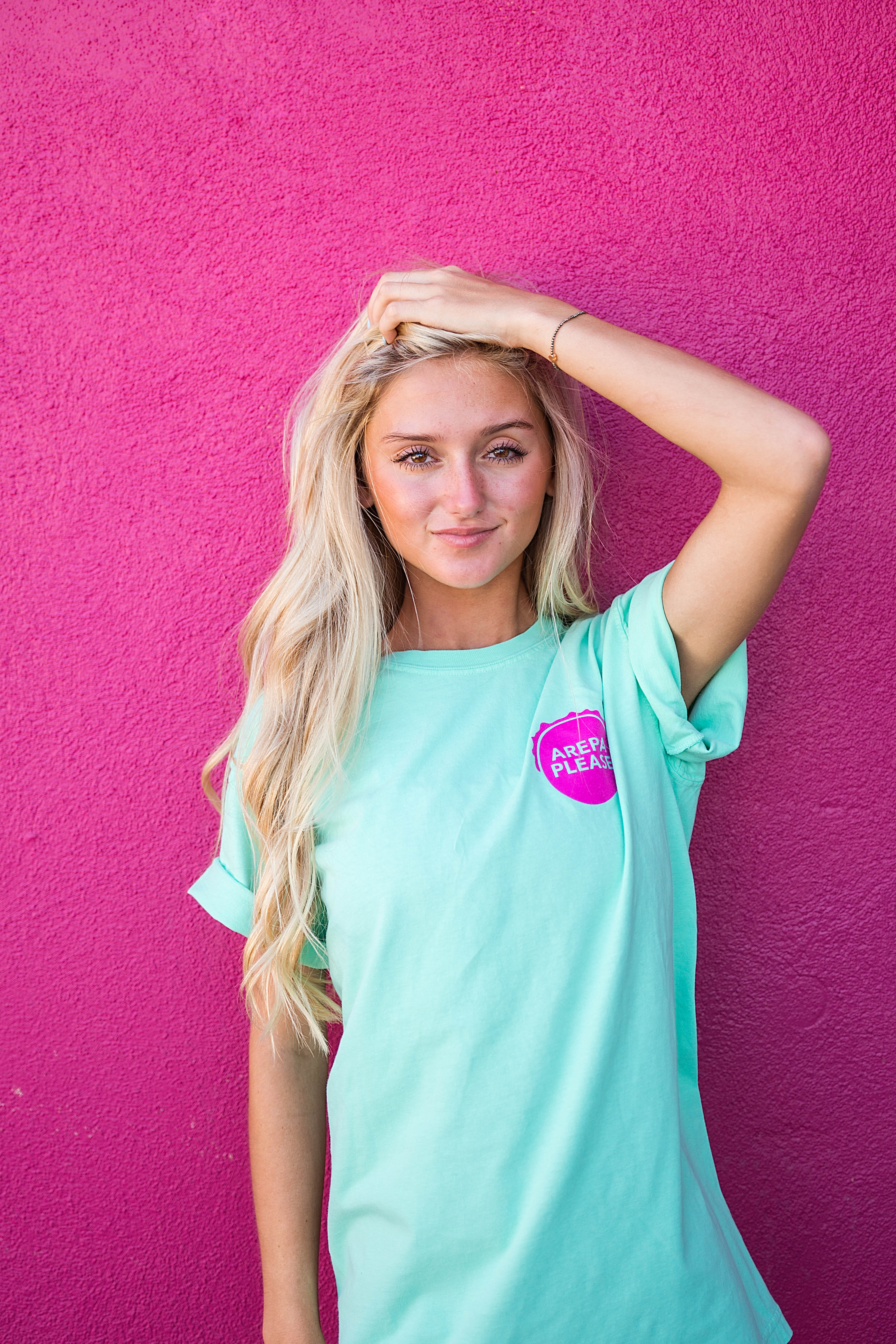 Arepa Please crew shirt