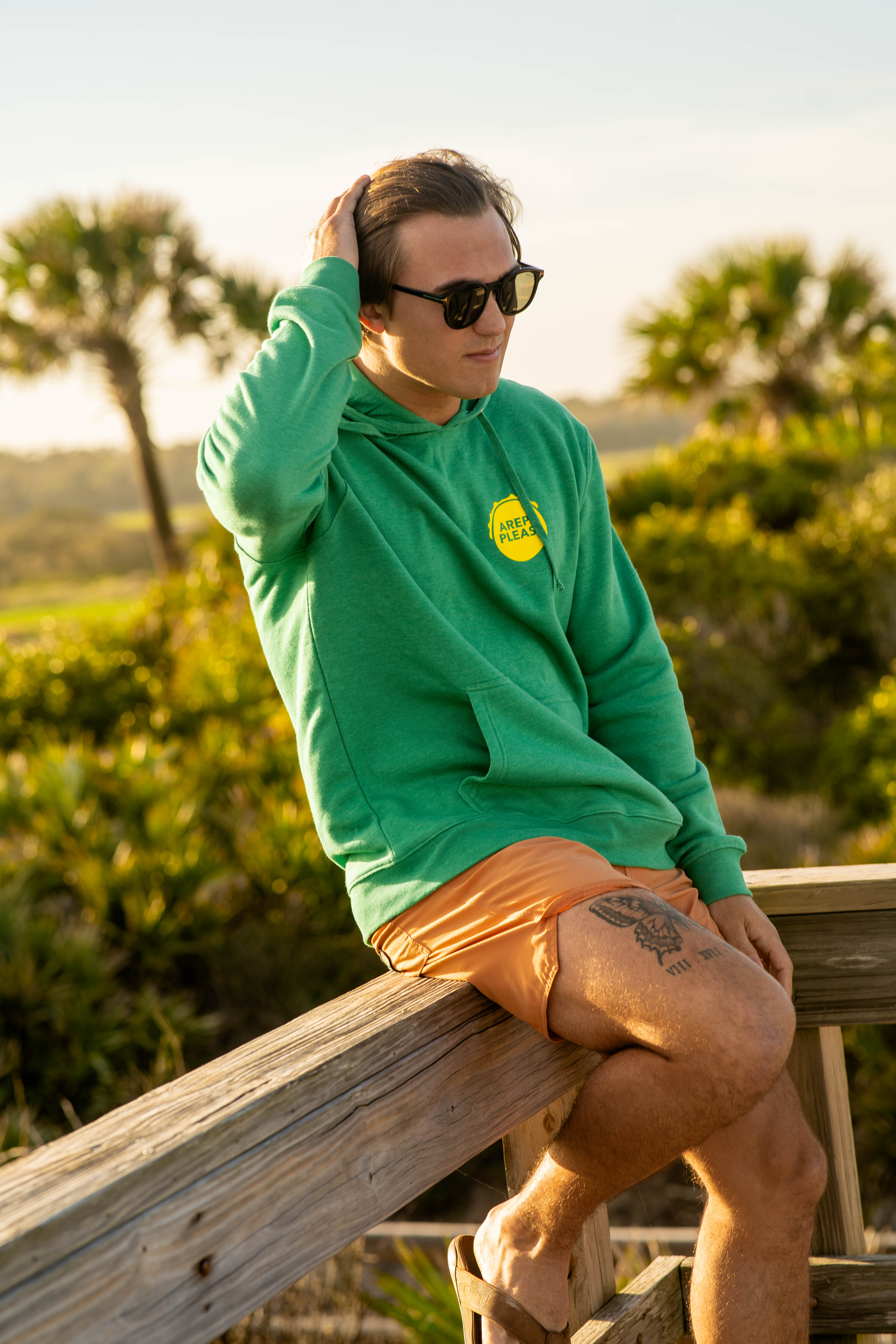 A.P. GREEN HOODIE
