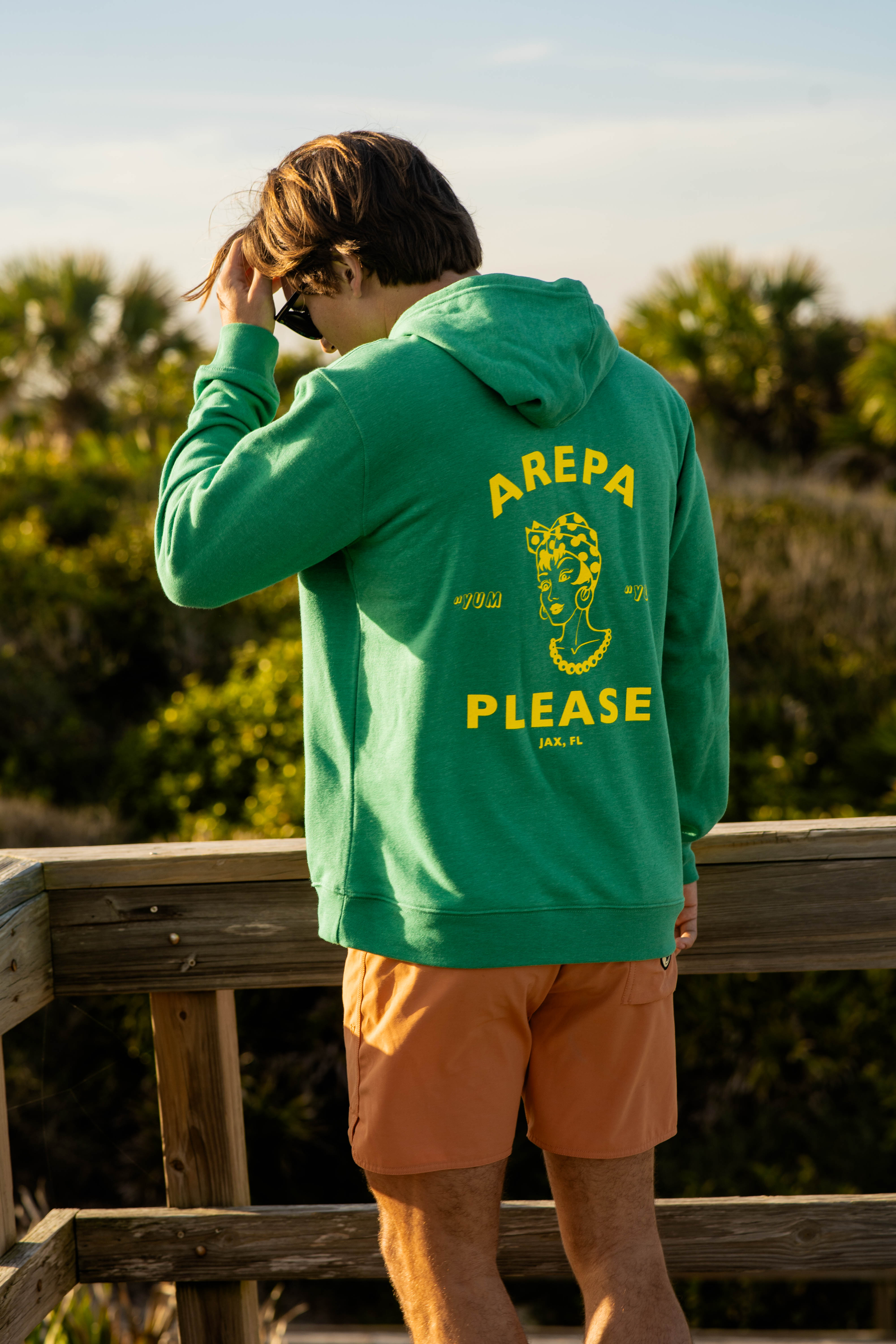 A.P. GREEN HOODIE