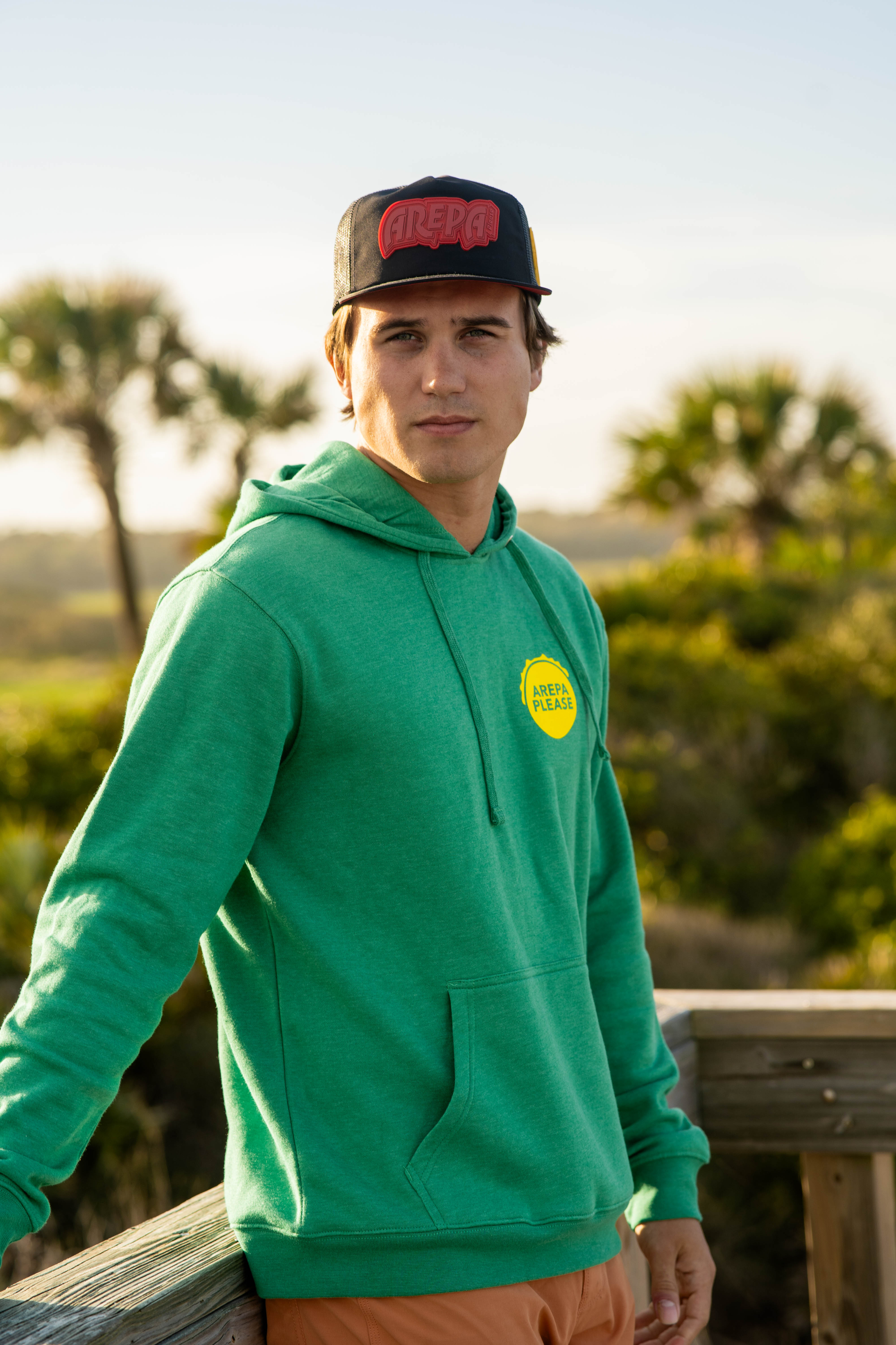 A.P. GREEN HOODIE