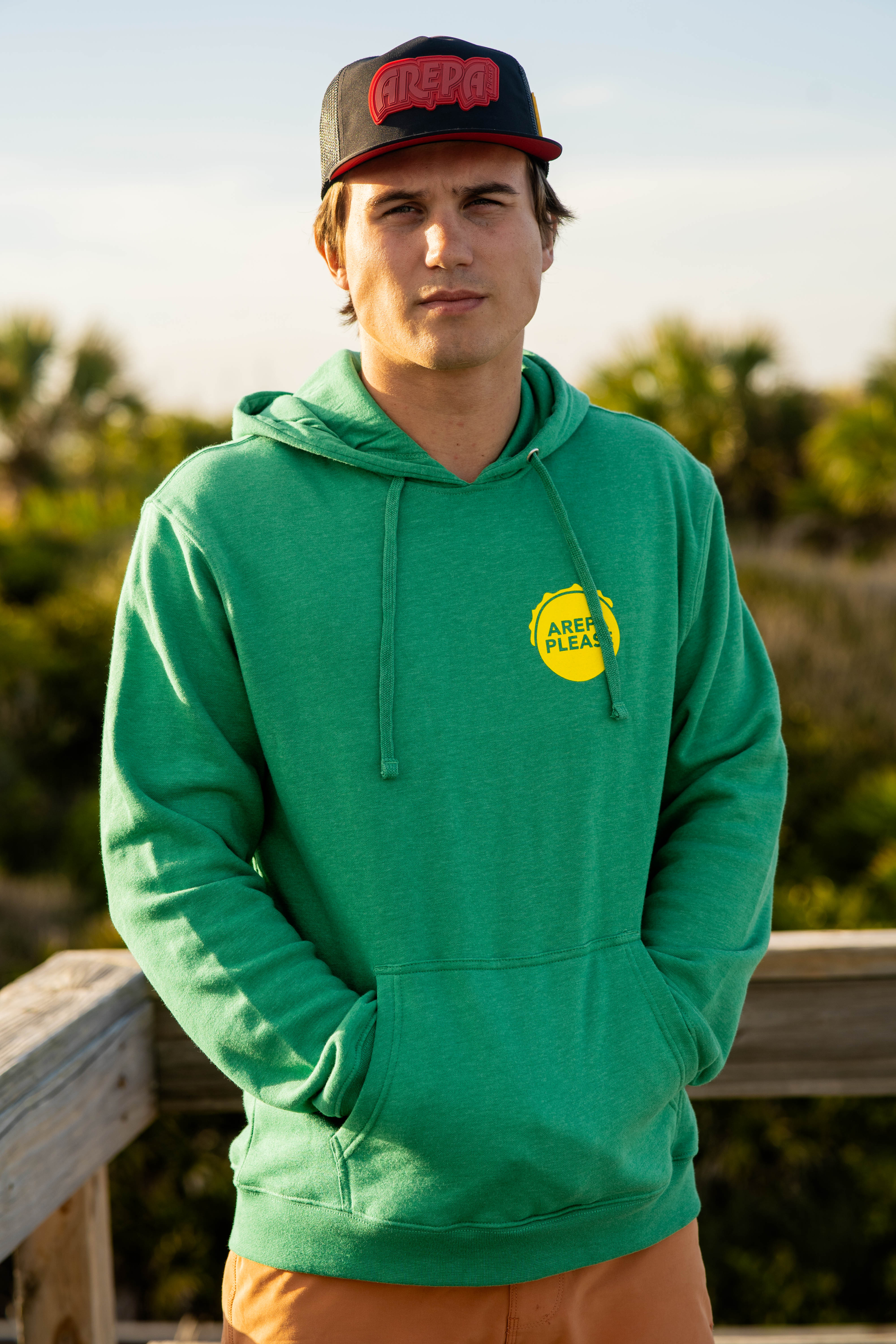 A.P. GREEN HOODIE