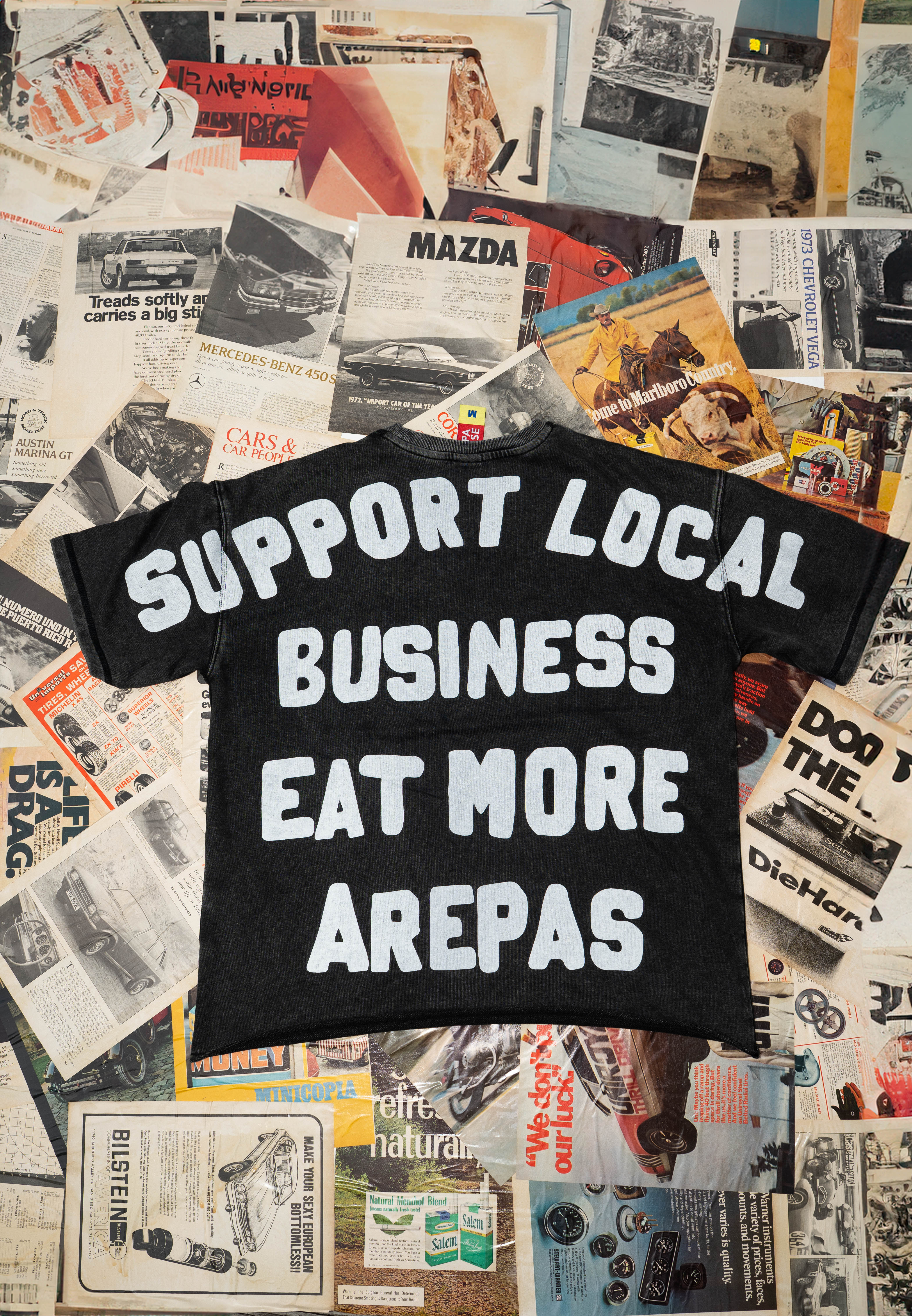 Support T-Shirt — Premium Heavyweight Tee | Arepa Drip