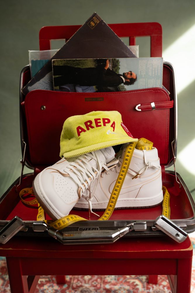 Tennis Hat side view - Arepa Drip